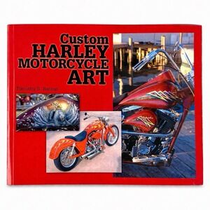 Custom Harley Motorcycle Art Book Timothy S Remus 2001 Bikes Custom Paint Photos